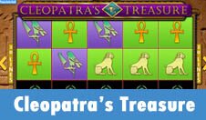 cleopatras treasure Slots logo